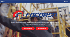 Desktop Screenshot of facorsa.com